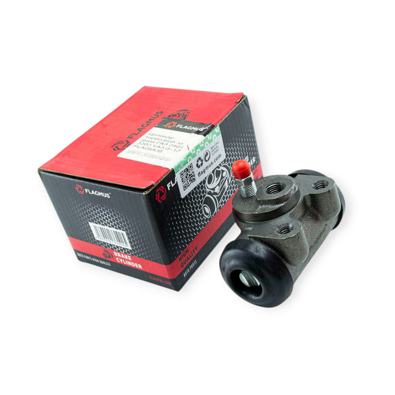 Цилиндр заднего тормоза ГАЗ 24, 3302, 3110, 2217, 2705 (трубка d-12 мм поршень d-32 мм) (ЗТЦ) колесный Мукачево - изображение 1