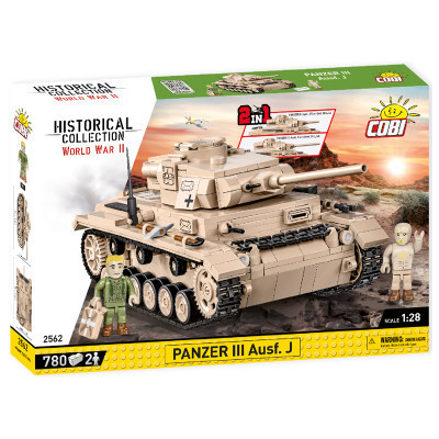 Конструктор Cobi Друга Світова Війна Танк Panzer III, 780 деталей (COBI-2562) Вінниця - фото 1