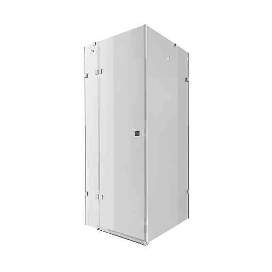 Душова кабіна Qtap CAPRICORN CRM1099SC6 90х90 см, скло Clear 6 мм, CalcLess, без піддона Київ