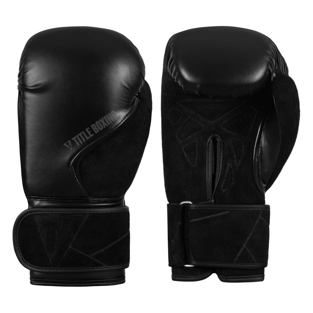 Боксерські рукавиці  TITLE Boxing Ultra Bag Boxing Gloves Black 12 oz Каменское - изображение 2