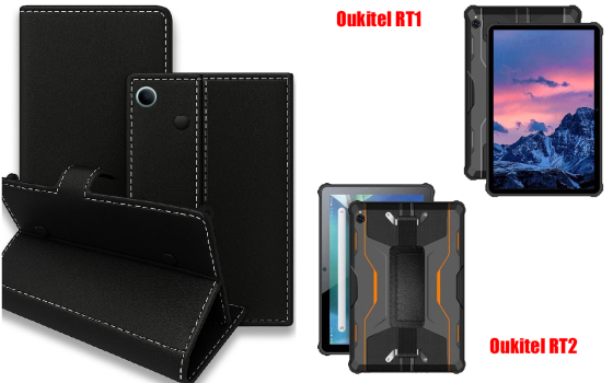 Книжка-трансформер для планшета Oukitel Rt1, Oukitel Rt2, колір Black Київ