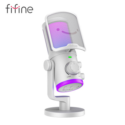 Микрофон Fifine AM6W USB White (AM6W) Винница - изображение 2