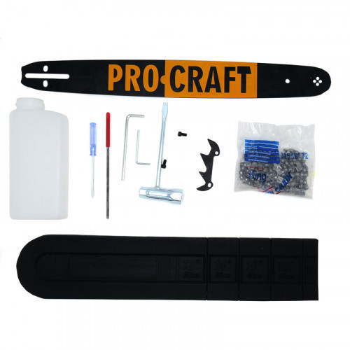 Бензопила цепная Procraft GS450,Ланцовая пила для дачи 2-тактная 52 куб.см шина 45 см Львов - изображение 19