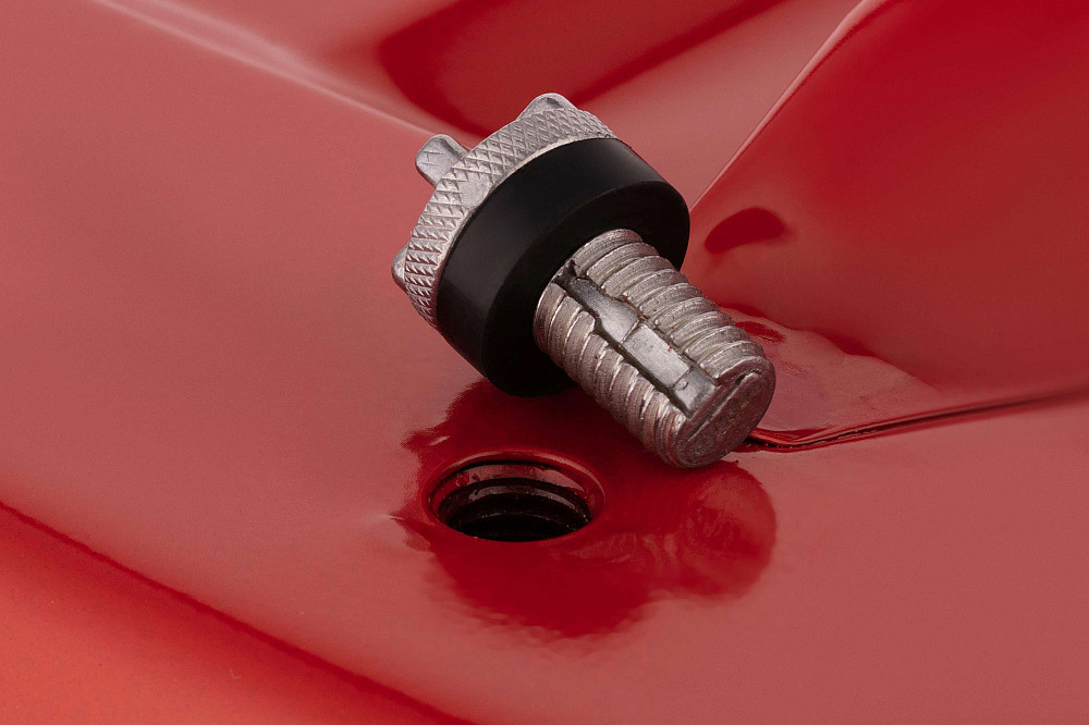 Каністра 2E паливна горизонтальна 5л метал 0.6мм, 1.5кг, червоний Київ - фото 9