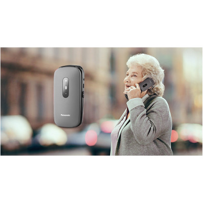 Мобільний телефон Panasonic KX-TU446 Grey (KX-TU446EXG) Вінниця - фото 4