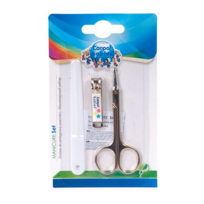 Детский маникюрный набор Canpol babies ножницы+кусачки+пилочка (9/809) Винница - изображение 2