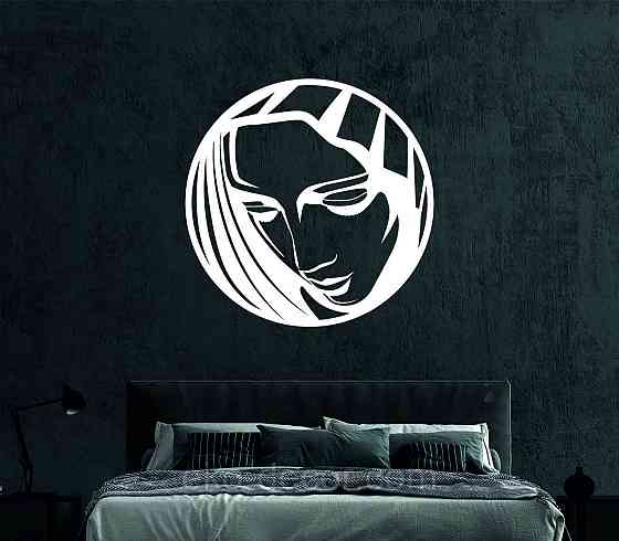 Декоративне настінне Панно «Сонеслава Матір», Декор на стіну 50*50 см, Білий Київ