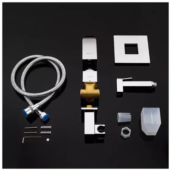 Гігієнічний душ прихованого монтажу GAPPO G7207 хром Київ