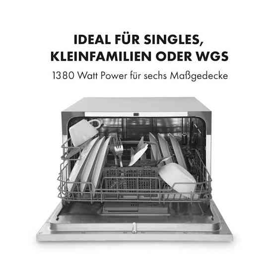 Посудомийна машина Amazonia 6 Luminance Klarstein Німеччина Рівне