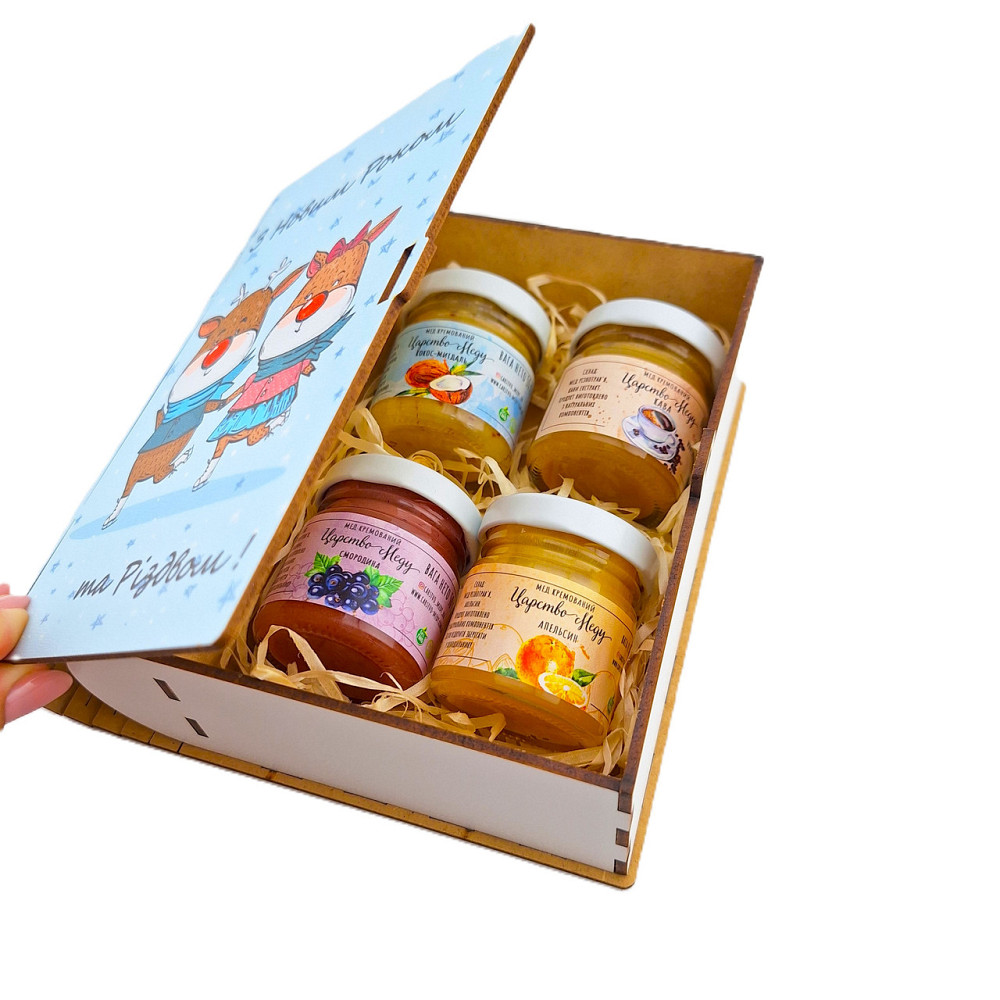 Подарок на новый год парню Царство Меда №177 krem-oleni Одесса - изображение 5