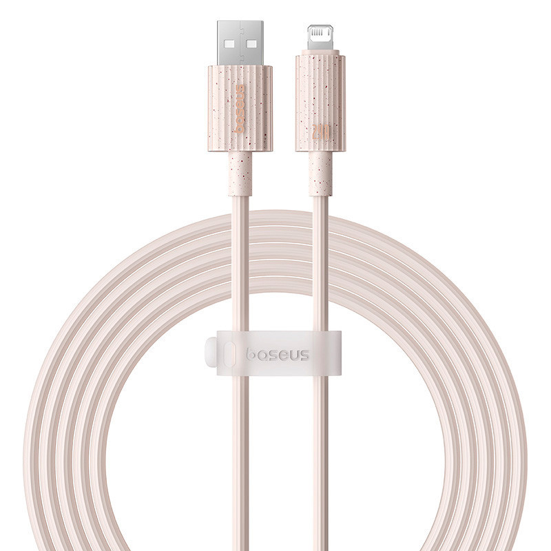 Кабель Baseus Habitat Series Fast Charging Cable Type-C to iP 20W 2m Wheat Pink Киев - изображение 1