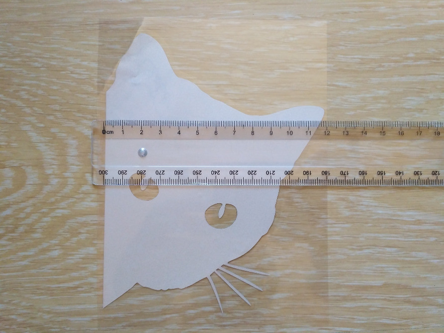 Наклейка Кіт на авто Біла світловідбивна Київ - фото 4