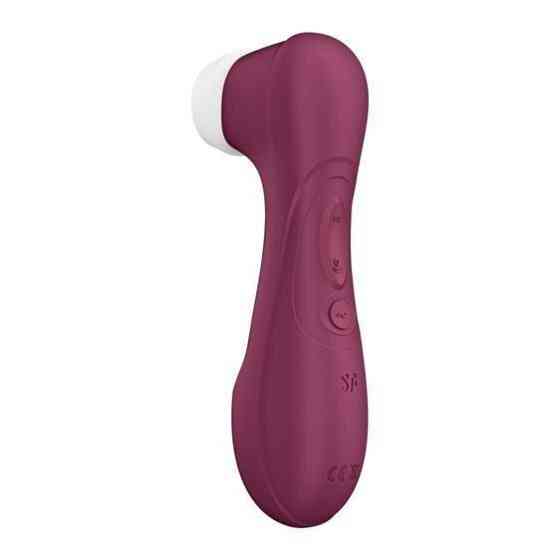 Кліторальний стимулятор - Satisfyer Pro 2 Generation 3 With Liquid Air Wine Red Sex Aura Київ