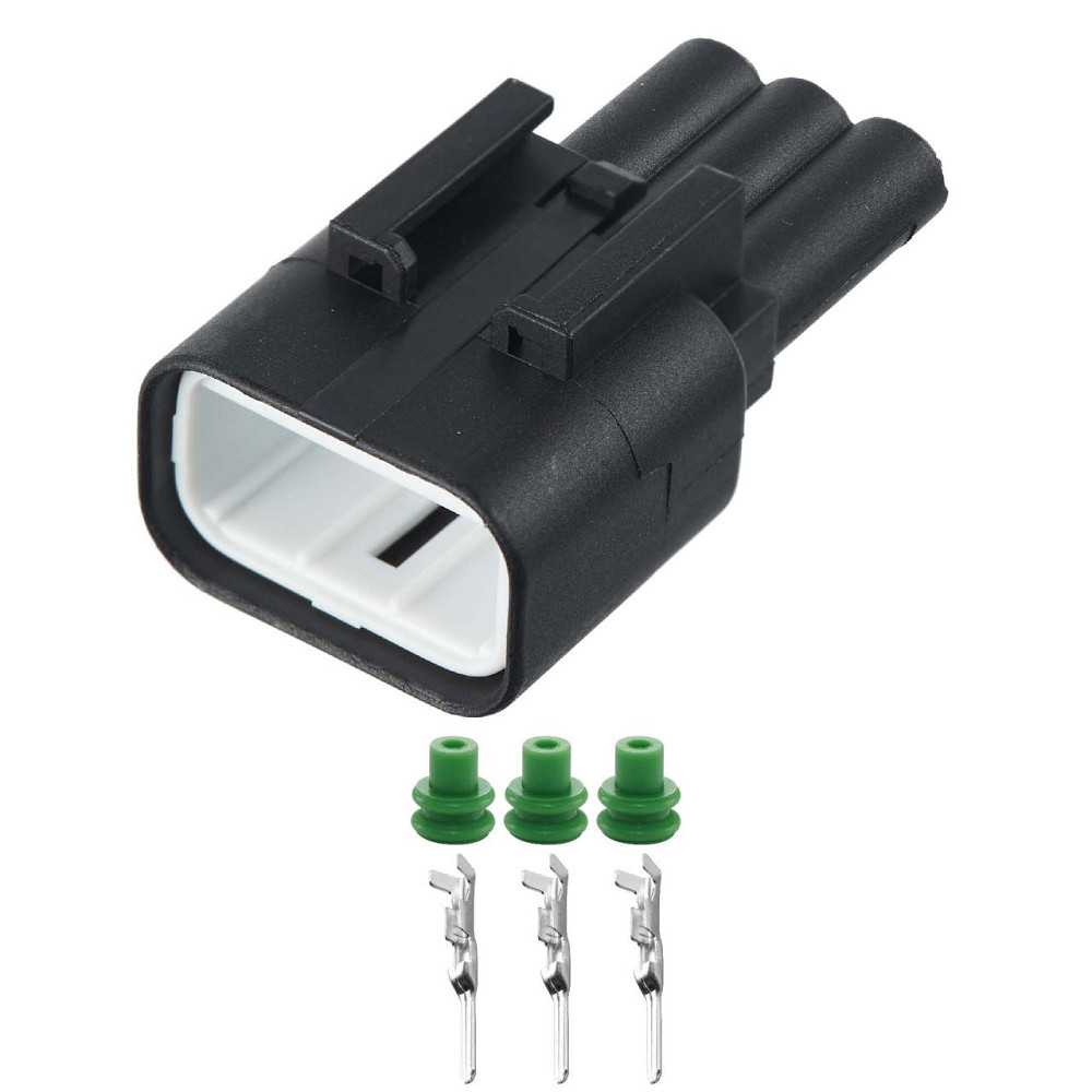 Роз'єм конектор 3-кон., 936292-2, TE Корея універс., Моторний відсік, Hyundai, Kia Київ - фото 1