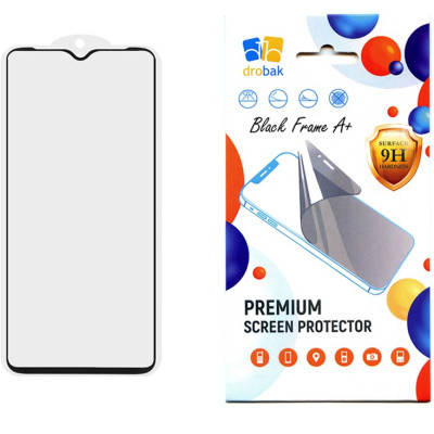 Стекло защитное Drobak Motorola Moto E13 (Black) (535303) (535303) Винница - изображение 1