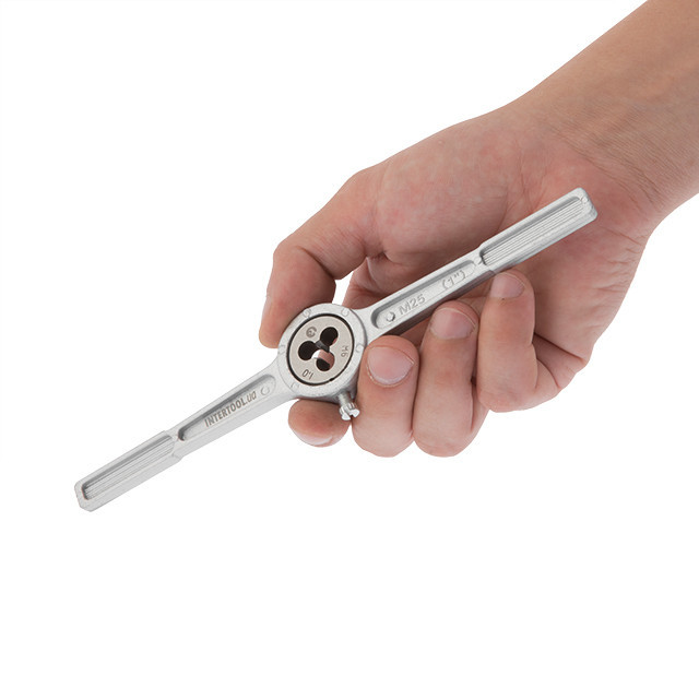 Набор плашек и метчиков, 10 ед., M4, M5, M6, M8 INTERTOOL SD-8025 Киев - изображение 7