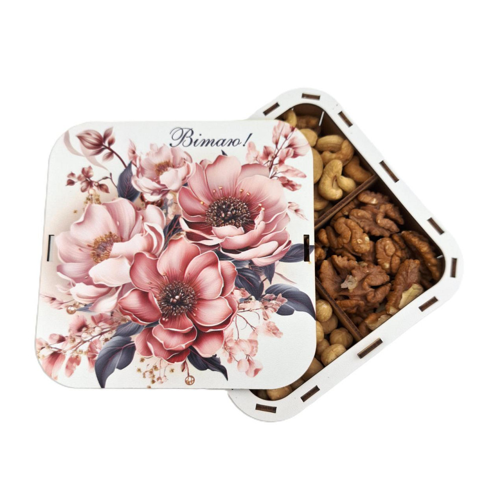 Подарочный набор орехов No247 на День Рождения, 8 марта, День Влюбленных для учителя, подруги, коллег, маме, сестре, любимой. Одесса - изображение 6