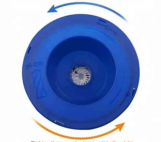Насадка пылесборник для электрической дрели сверло от 4 до 10 мм синий Киев