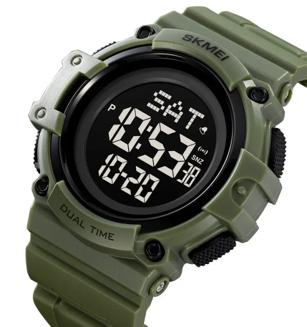 Часы мужские наручные Skmei 2230 Зеленый Киев - изображение 2