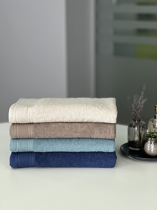 Комплект махрових рушників IDEAL TEXTILE Легкий бриз 50х90 + 70х140 см 450 г/м2 100% бавовна Чернівці - фото 10