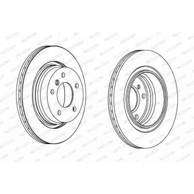 Гальмівний диск FERODO DDF1073 Вінниця