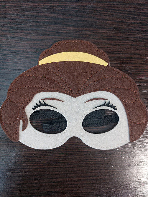 Детская маска Принцесса 16 на 12 см разноцветный Киев - изображение 1