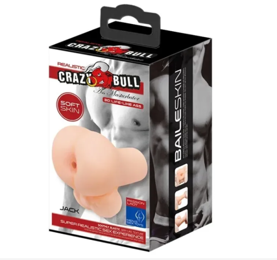 Мастурбатор-анус CRAZY BULL- JACK, BM-009151 Sex Aura Київ