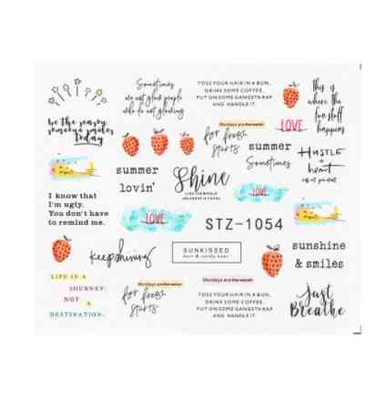 Слайдеры на ногти - размер наклейки 6*5см, инструкция по применению есть в описании Киев