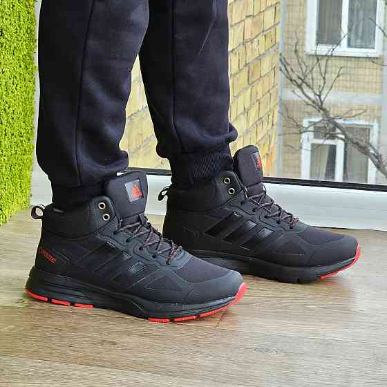 Зимние Кроссовки Adidas Terrex GORE-TEX с МЕХОМ Черные Мужские Адидас Гортекс (размеры: 41,42,43,44,45,46) - 3 Днепр