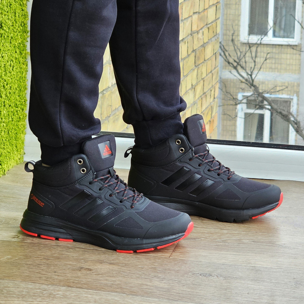 Зимові Кросівки Adidas Terrex GORE-TEX з МЕХОМ Чорні Чоловічі Адідас Гортекс (розміри: 41,42,43,44,45,46) — 3 Дніпро - фото 6