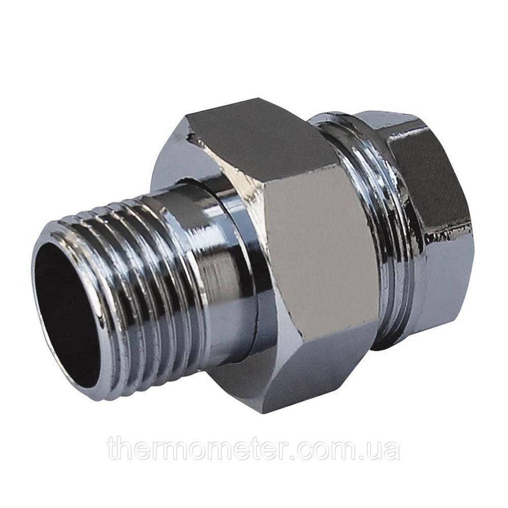Сгон-американка прямой SOLOMON 1/2″ CHROM 1620 Киев - изображение 2