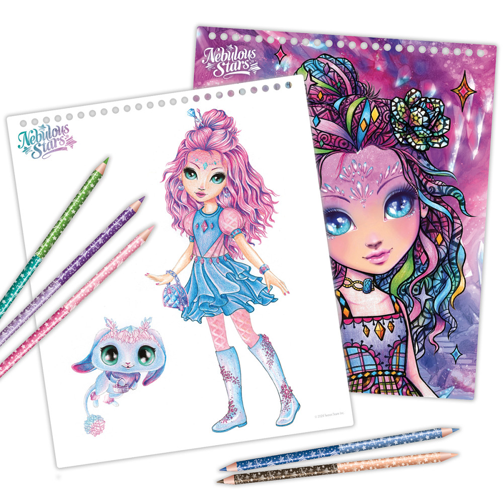 Набір для творчості – Скетчбук: Кристалія, мотиви самоцвітів Дніпро - фото 5