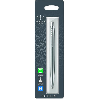 Ручка кулькова Parker JOTTER 17 XL Monochrome Gray CT BP блістер (12 736) Вінниця - фото 1