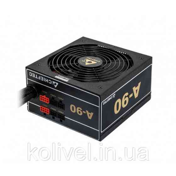 БЖ 650W Chieftec A-90 GDP-650C, 140 mm, >90%, Modular, Retail Box (GDP-650C) Киев