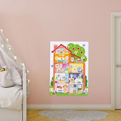 Набор для творчества Ses Creative з наліпками серії My first Затишний будинок (14476S) Винница - изображение 5