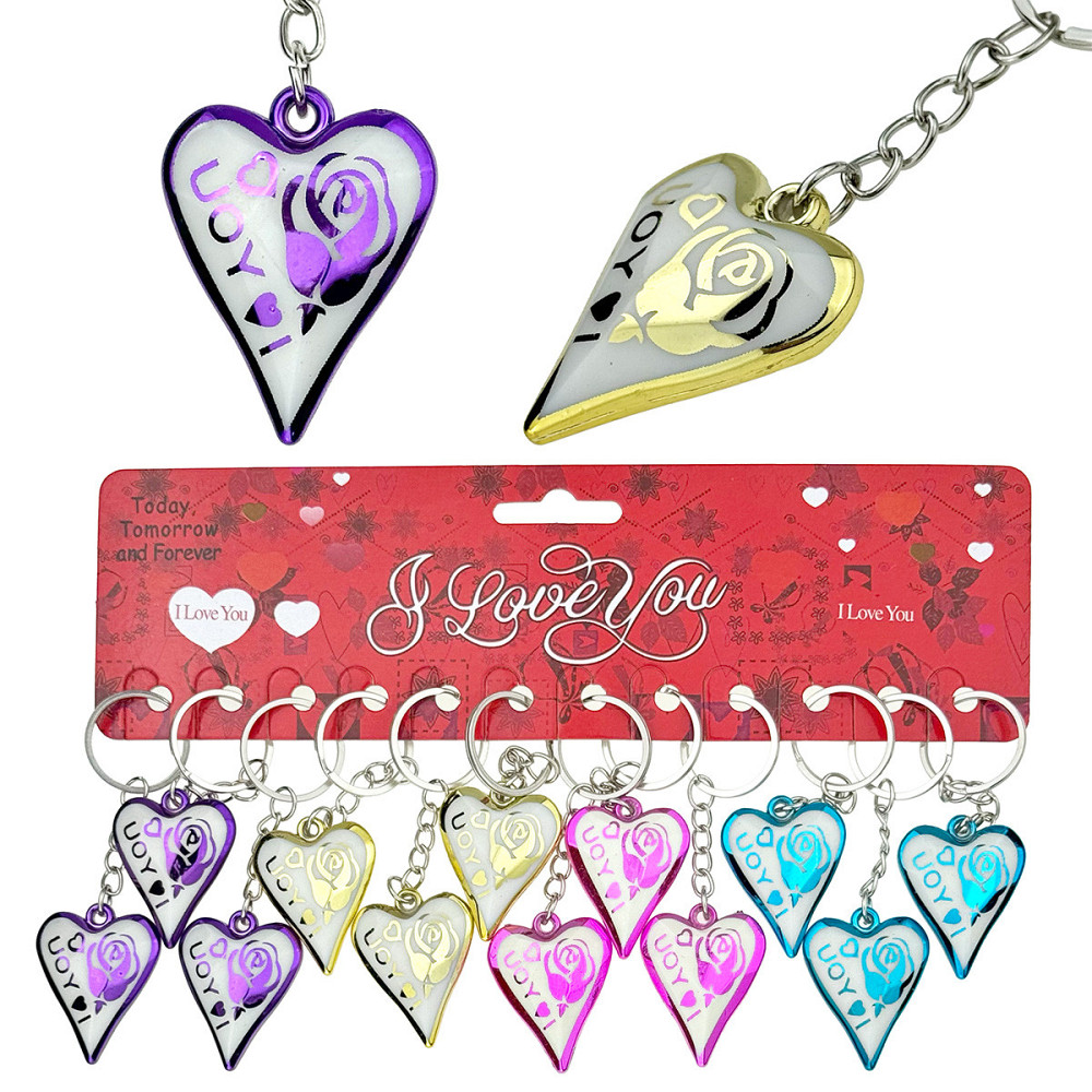 Брелоки для ключів Сердечка Любов 12 шт. Київ - фото 1
