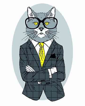 Картина за номерами „Fashion Cat“ 35×45см ROSA START Київ