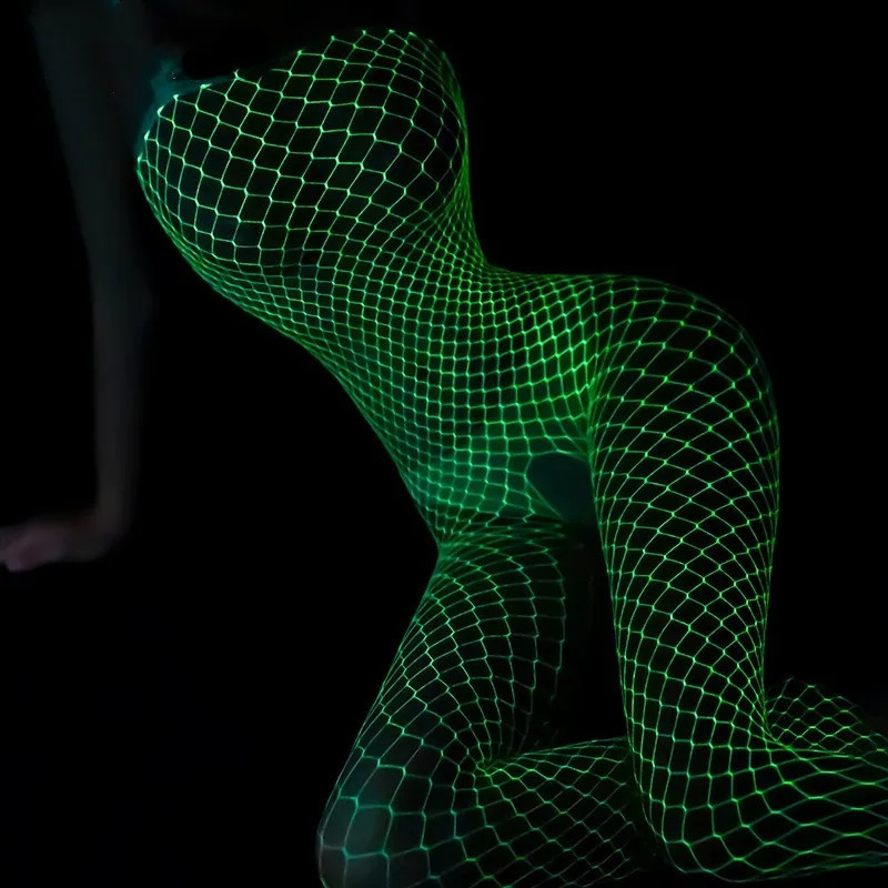 ББодистокинг в сеточку фосфорный универсальный белый Киев - изображение 1