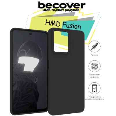 Чехол для мобильного телефона BeCover HMD Fusion Black (713146) Винница