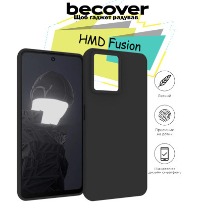 Чохол до мобільного телефона BeCover HMD Fusion Black (713146) Вінниця - фото 6