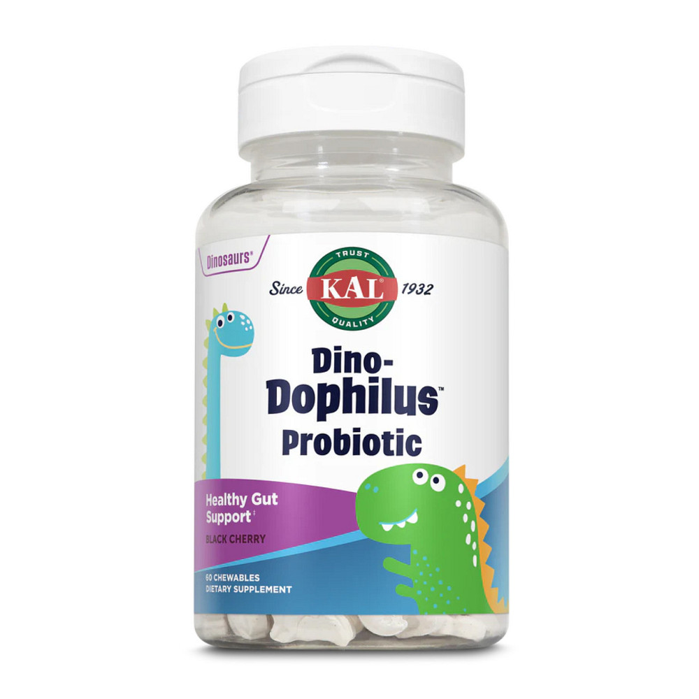 Пробіотик для дітей KAL Dino-Dophilus Kids Probiotic 60 жув таб Вишня Київ - фото 1