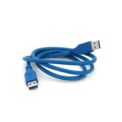 Дата кабель USB 3.0 AM/AM 1.0m Blue Voltronic (YT-3.0AM+AM-1.0) Вінниця - фото 1