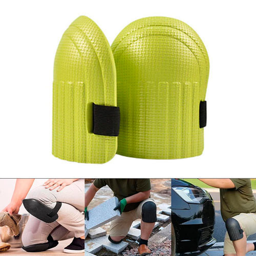 Строительные защитные наколенники 13 мм на липучке, разноцветные Киев - изображение 1