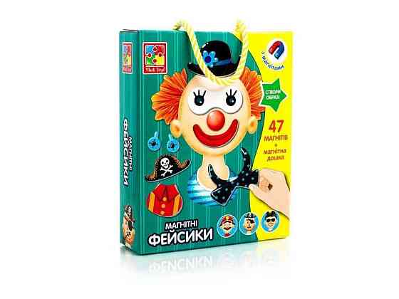 Игра магнитная Фейсики VT3702-15 ТМ VLADI TOYS Киев