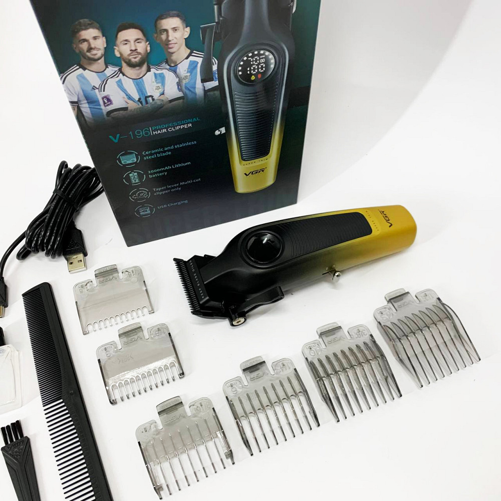 Багатофункціональний тример для стрижки волосся і тіла, Електрична машинка для стрижки потужна LM-26 Львів - фото 10