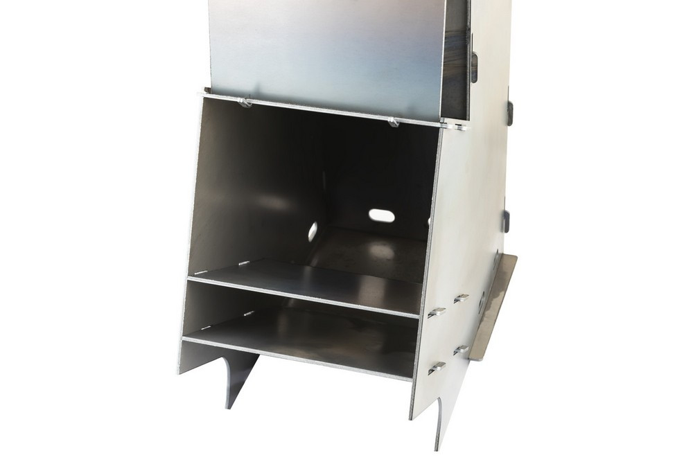 Піч туристична ГОСПОДАР РАКЕТА складана 375х140х285 мм 92-0363 Коломия - фото 6