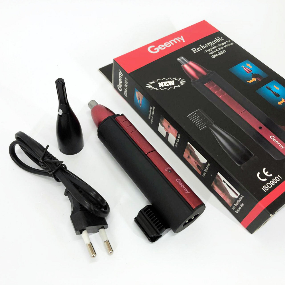 Триммер для носа и ушей удобный Gemei GM-3001, Триммер для удаления волос из носа OG-10 Львов - изображение 15