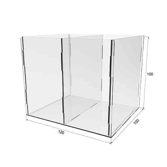 Коробка акрилова EKOSTAR 100х120х100 2 комірки Київ
