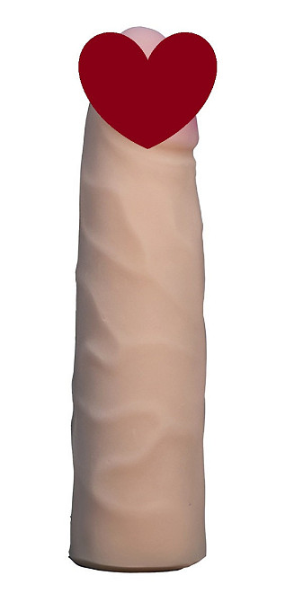 Насадка для страпона телесная EGZO Ciberskin NSTR01 ( 17 см х 4 см ) Sex Aura Киев - изображение 1