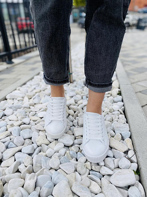 Vices Кросівки жіночі VICES 7170-41 білі (весна-осінь, еко-шкіра) (1492) Коломия - фото 3